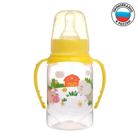 ПРОДУКТЫ ДЛЯ ДЕТЕЙ Мам&Бейби Мам&Бейби Бутылочка полипропилен `Веселая ферма` 150мл